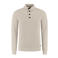 Saint Steve regular fit gebreide trui - sand