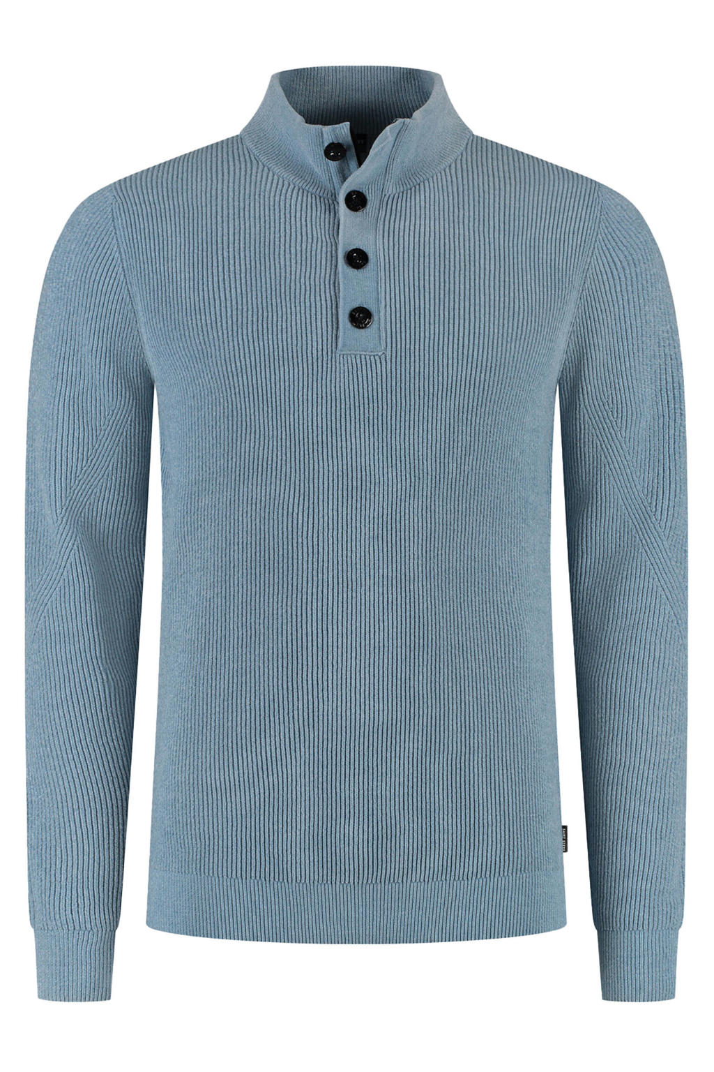 Saint Steve regular fit gebreide trui - blauw
