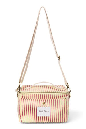 koeltas Poplin Striped geel