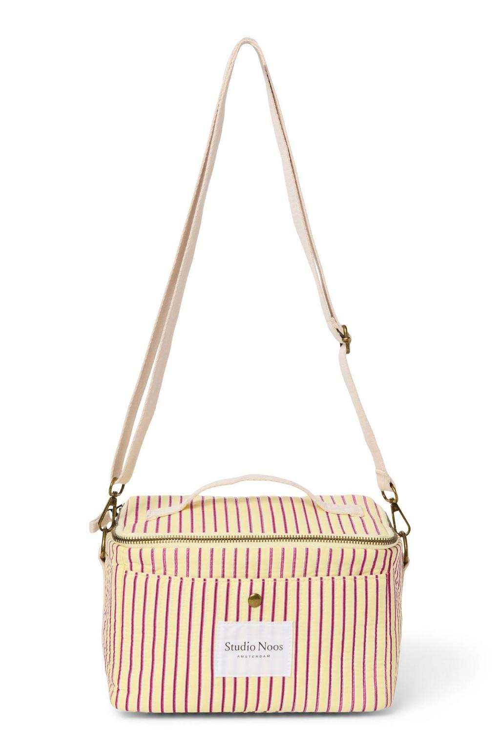 Studio Noos koeltas Poplin Striped geel