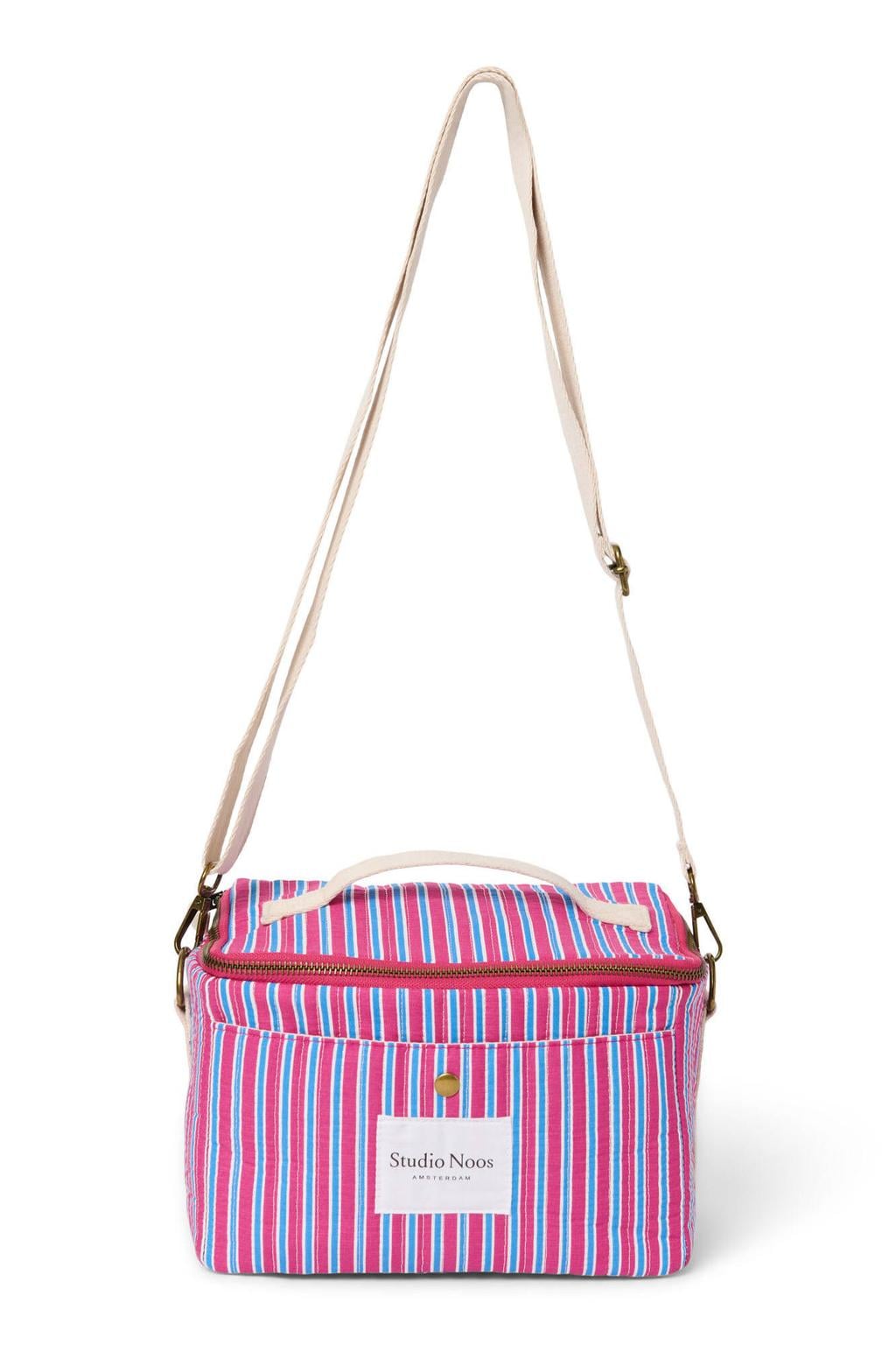 Studio Noos koeltas Poplin Striped paars