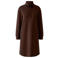 Miss Lagotte midi sweatjurk - bruin