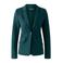 Miss Lagotte regular fit blazer - donkergroen