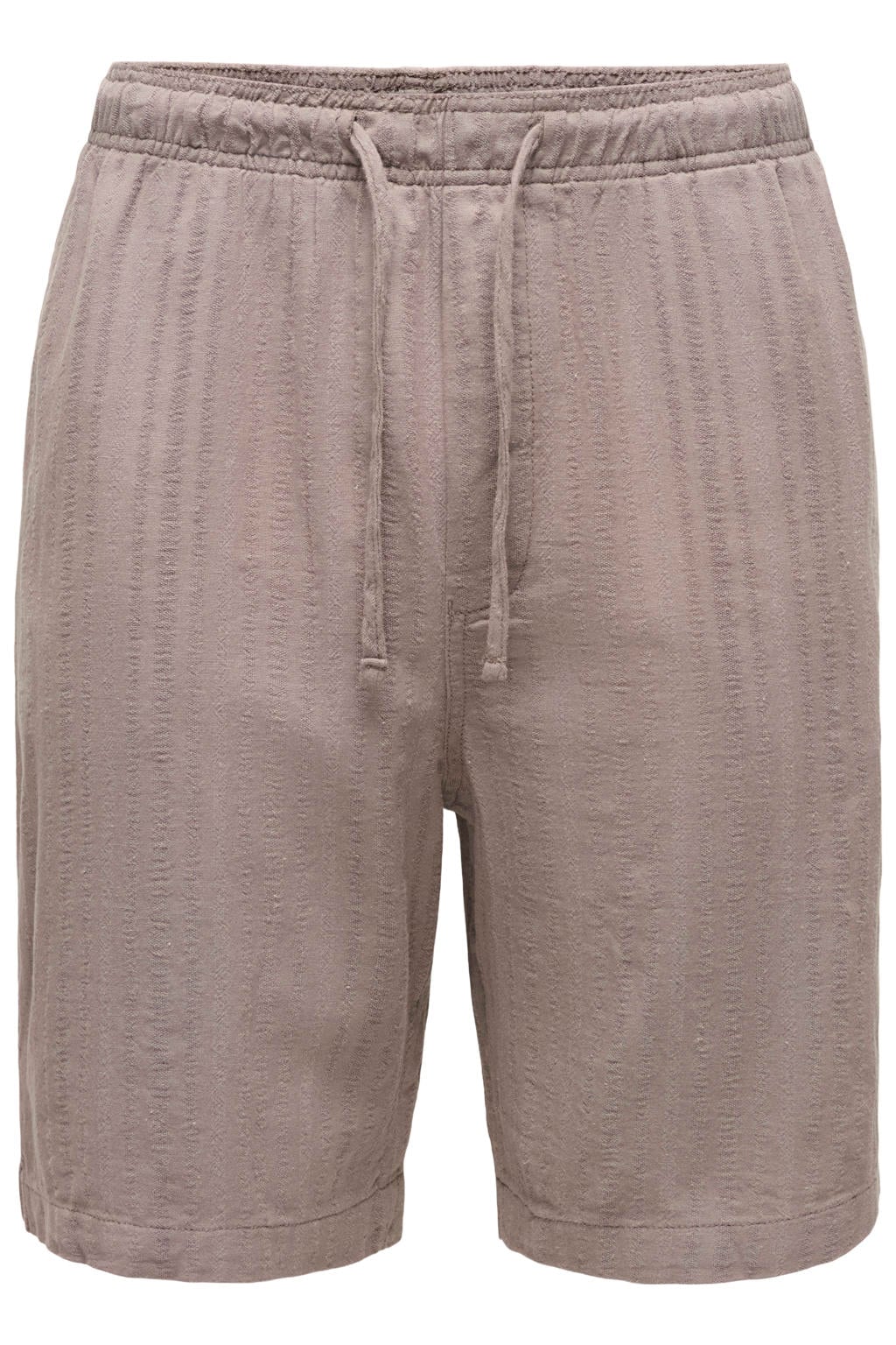 ONLY & SONS loose fit casual short met linnen - falcon