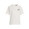 ONLY & SONS relaxed fit T-shirt met backprint - wit