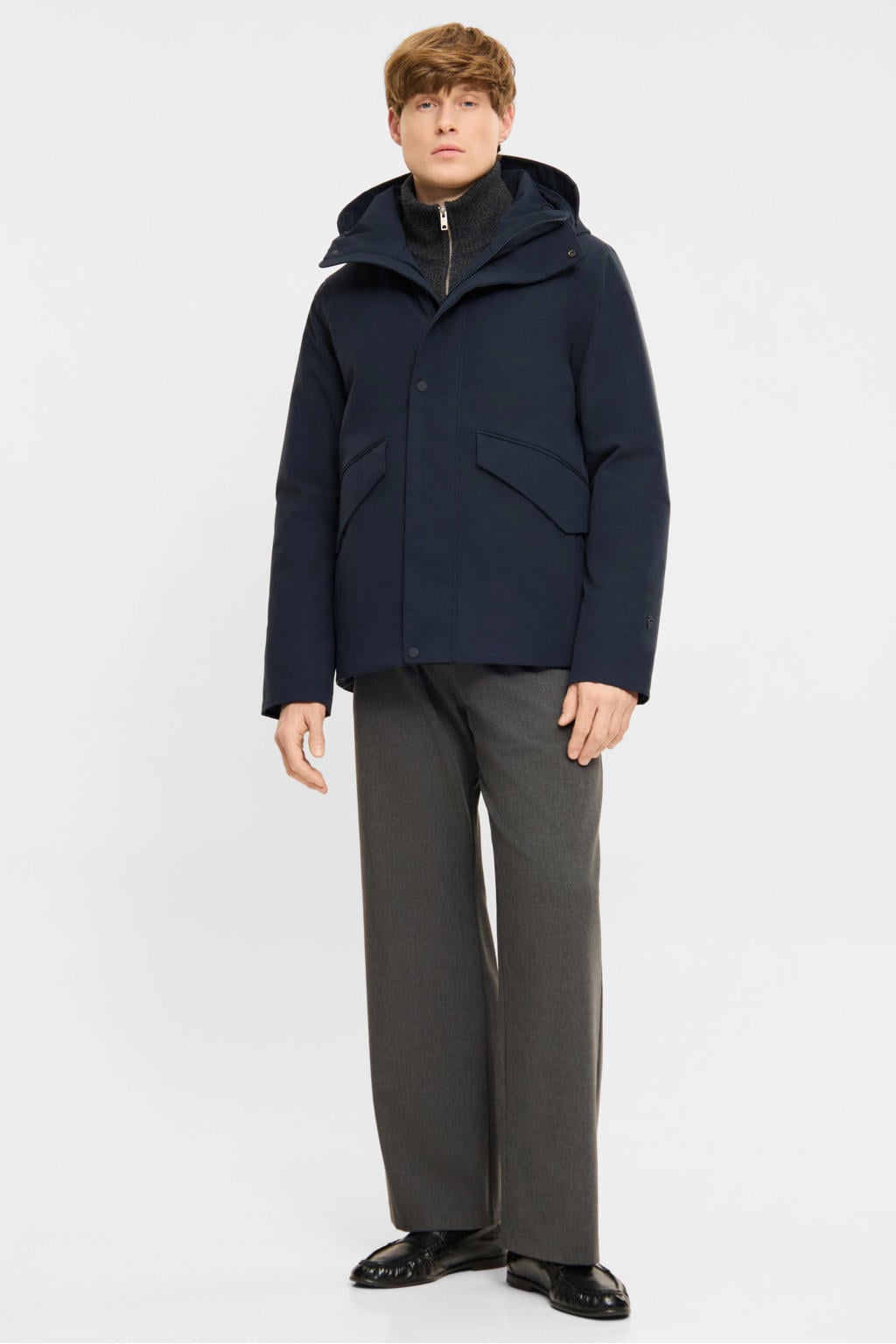 Elvine NOUHA winterjas - donkerblauw