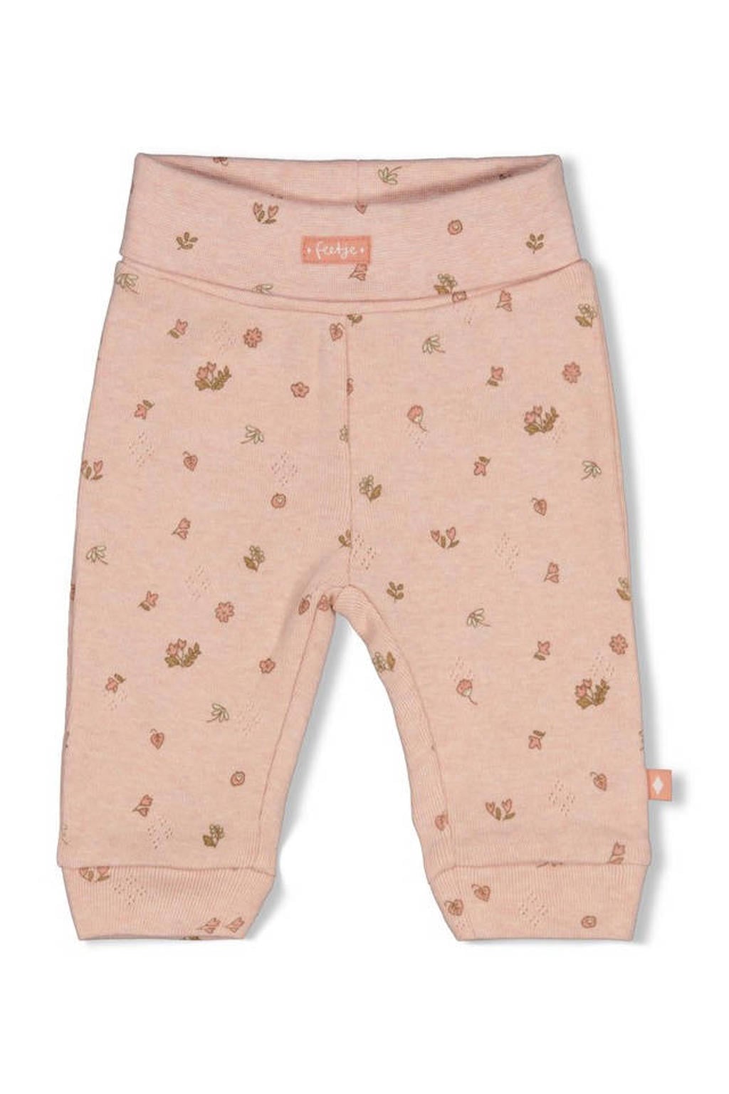 Lichtroze meisjes Feetje babybroek Fall in Love met regular fit