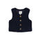 Feetje teddy gilet Built for Fun - marineblauw