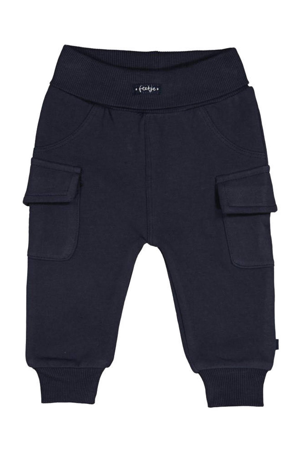 Feetje sweat cargopants Built for Fun - marineblauw