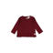 Feetje longsleeve My Little Love met ruches - bordeaux