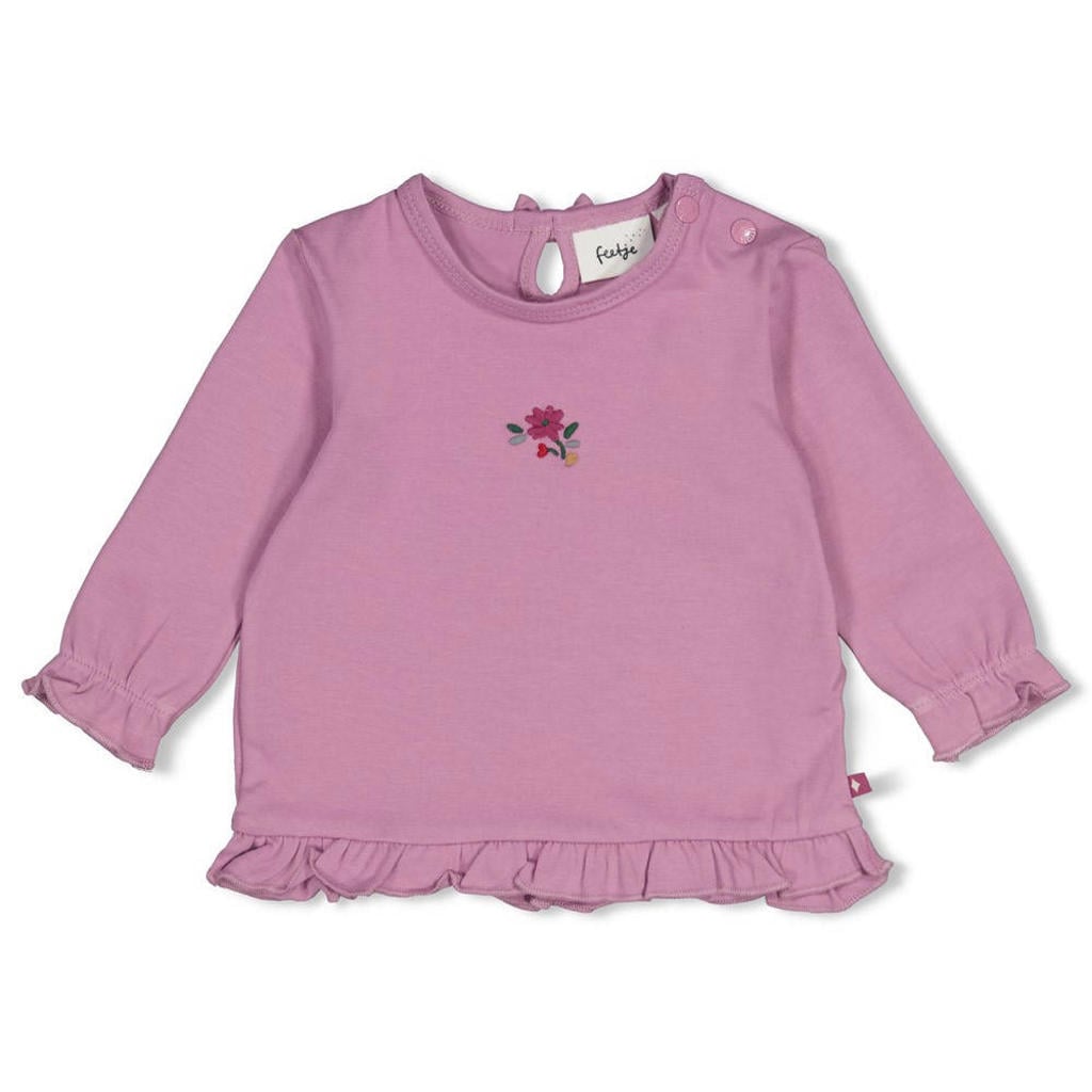 Feetje longsleeve Afternoon Tea lila