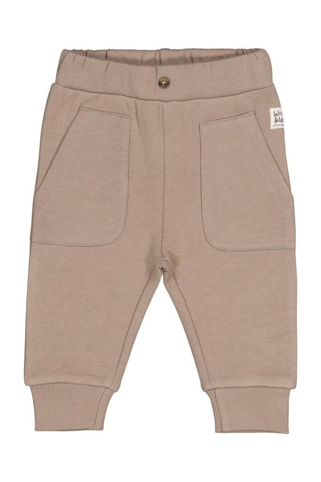 Feetje babybroek Wiggle and Waddle lichtgrijs