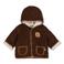 Feetje reversible jas Tiny Timber Tales - bruin/grijs melange