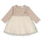 Feetje jurk Dress to Impress taupe/ecru