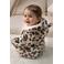 Feetje imitatiebinten jas Dress to Impress taupe/bruin/lichtbruin