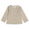 Feetje longsleeve Dress to Impress lichtbruin/offwhite