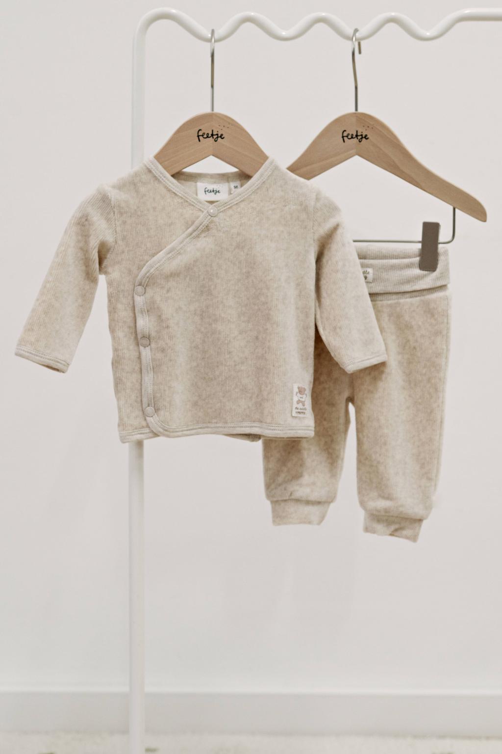 Feetje longsleeve The Cuddle Company - beige