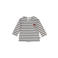 Feetje gestreepte longsleeve Built for Fun - marineblauw/wit/bordeaux
