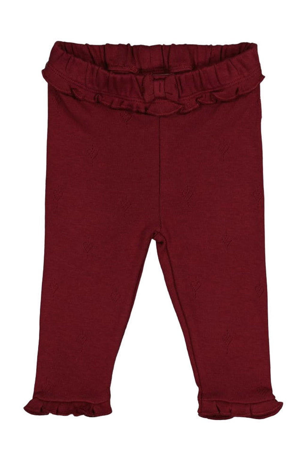 Feetje baby legging My Little Love - bordeaux