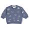 Feetje sweater Breakfast Buddy - blauw