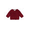Feetje gebreid vest My Little Love - bordeaux