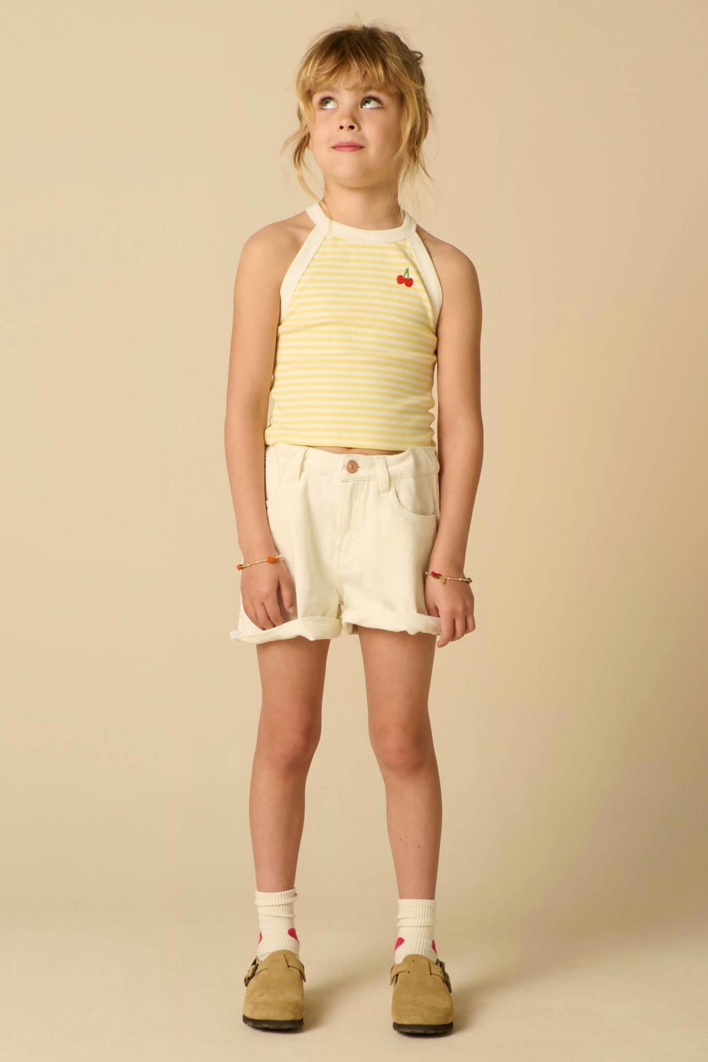 Sissy-Boy denim short - wit
