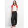 Mango modal barrel ballonbroek - zwart