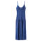 MANGO TEEN maxi jurk met print en smockwerk - marineblauw