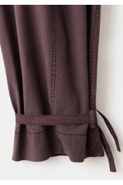 thumbnail: Mango lyocel vezel barrel broek - paars