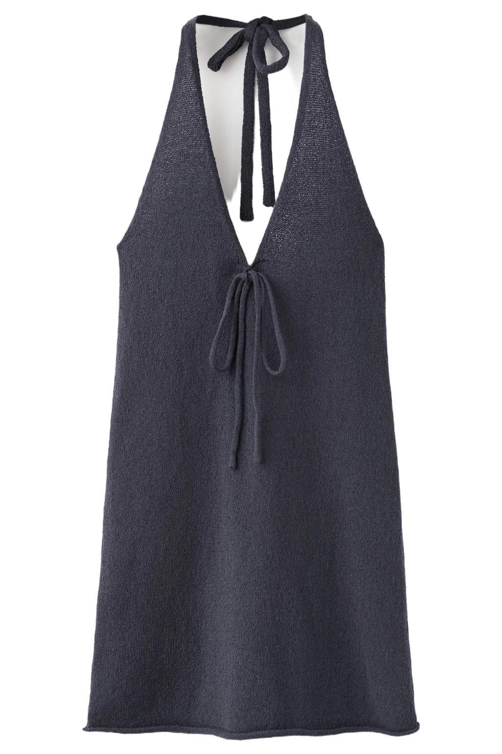 MANGO TEEN halterjurk - antraciet