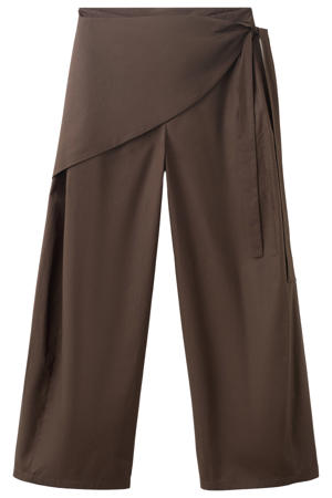 barrel broek - bruin
