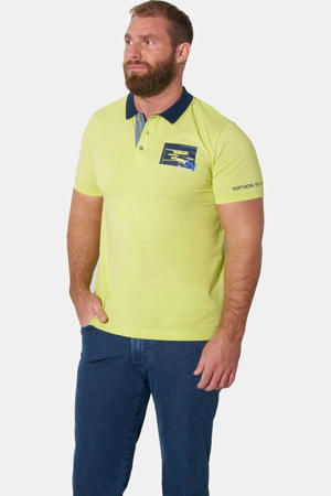 regular fit polo +FIT Collectie Plus Size - lichtgroen