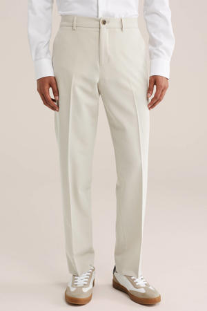 regular pantalon beige