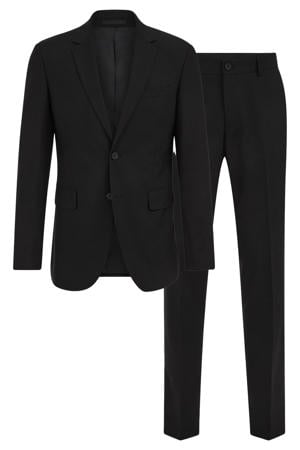slim fit colbert - zwart