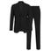 WE Fashion slim fit kostuum - zwart