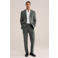 WE Fashion slim fit colbert - donkergroen