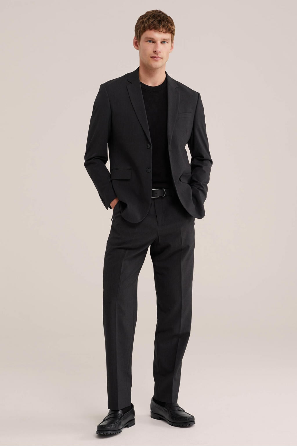 WE Fashion colbert antraciet