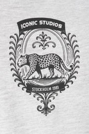 thumbnail: Shoeby T-shirt met print - lichtgrijs