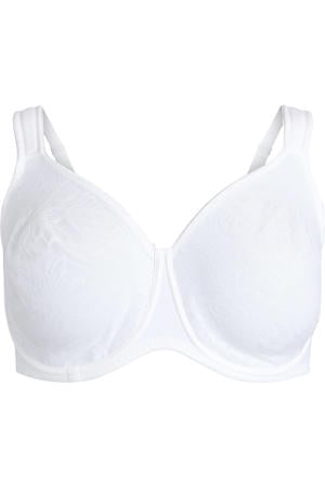 niet-voorgevormde beugel-bh Plus Size - wit