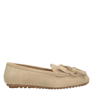 Taya suède mocassins - zand
