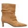 POSH by Poelman Laureen suèdelook laarzen met hak - camel
