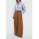 JOSH V barrel broek met plooien - cognac