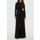 JOSH V wide leg broek - zwart