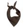 MSCH Copenhagen triangle scarf MSCHLowee donkerbruin