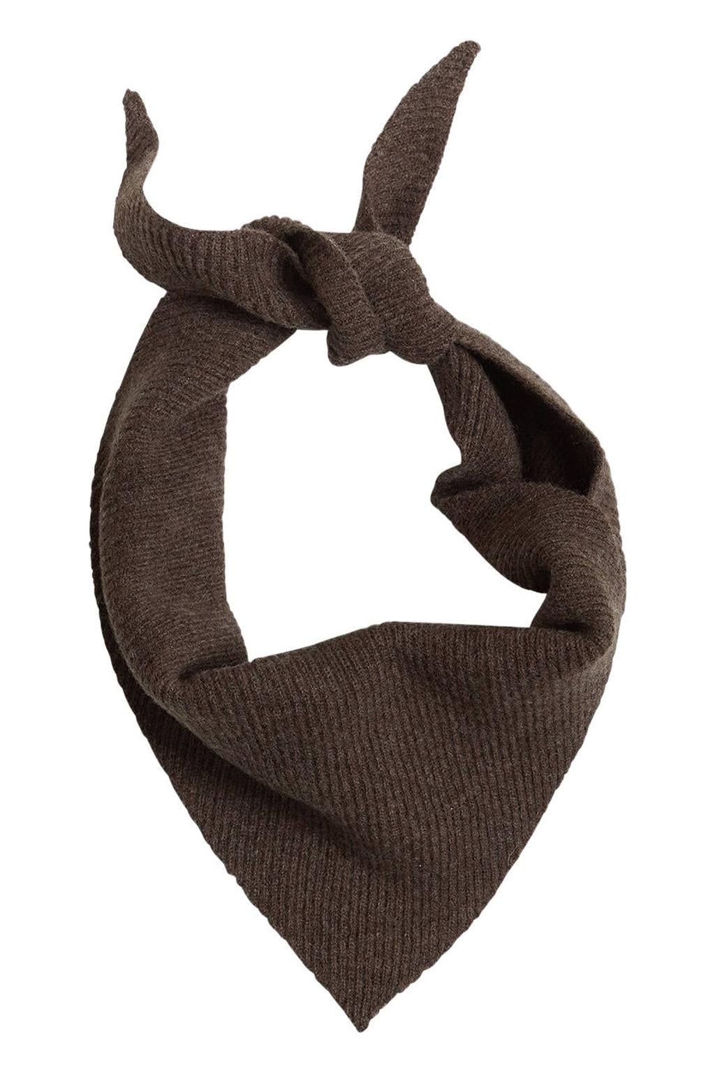 MSCH Copenhagen triangle scarf MSCHLowee donkerbruin