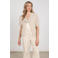 NUKUS gebreid vest met wol