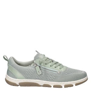 sneakers met logo - mintgroen