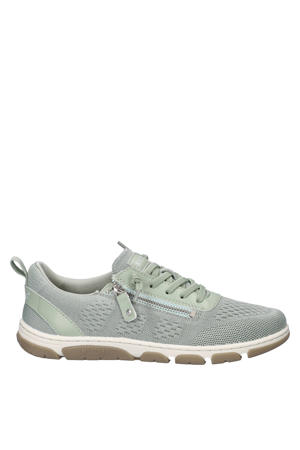 sneakers met logo - mintgroen