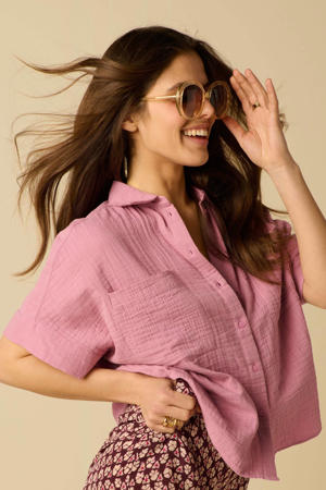 blouse - lila