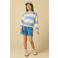 Sissy-Boy korte broek met ruches - blauw